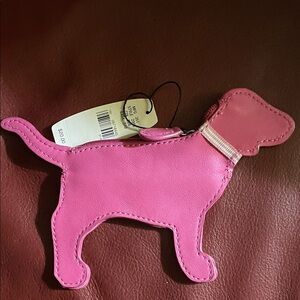 PINK Victoria's Secret Pink Dog coin purse new with tags